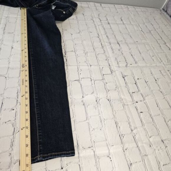 American Eagle Outfitters Jeans Womens Size 2 Skinny Super Stretch Dark‎ Wash - Picture 7 of 7
